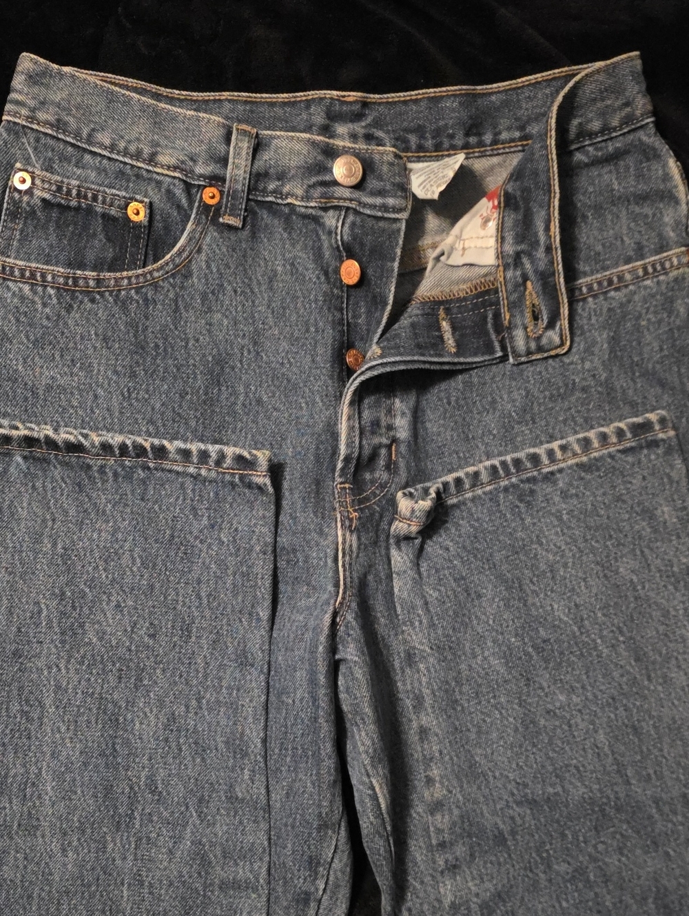 Womens Gap Classic Button Down Jeans Size 10